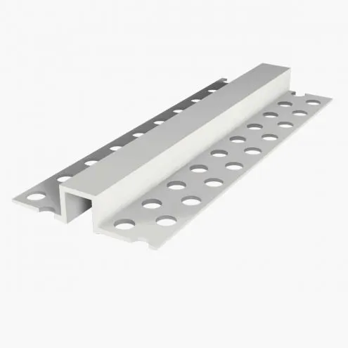 Profilé décoratif, joint creux horizontal ou vertical sur plaque de plâtre