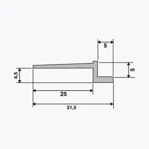 TEMPOLISTEL® A103 Profilé joint creux – Image 2