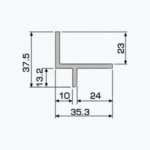 TEMPOLISTEL® A114 Profilé décoratif – Image 2