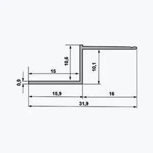 TEMPOLISTEL® A131 Profilé joint creux – Image 2