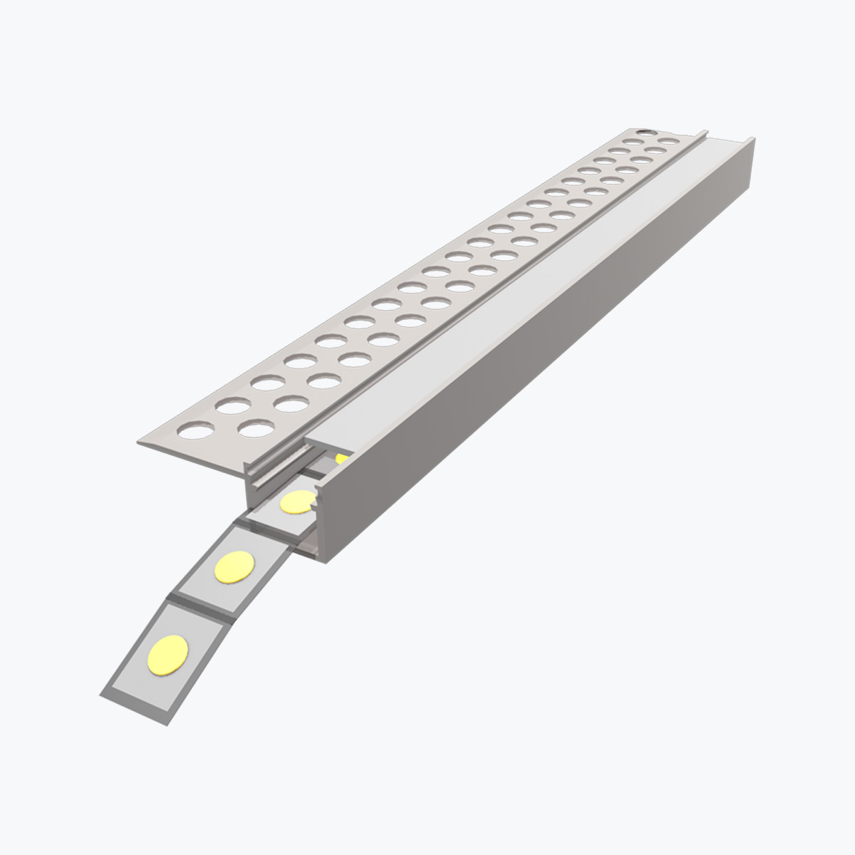 Profilé à led plat TEMPOLISTEL® B116 Profilé à led plat TEMPOLISTEL® B116